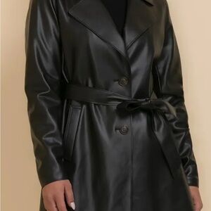 Ricki's Elegant Black Trench Coat